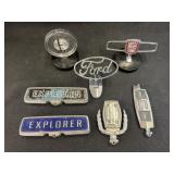 Vintage Automotive Emblems and Hood Ornaments
