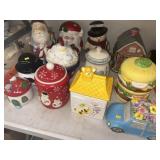 (12) Ceramic Cookie Jars