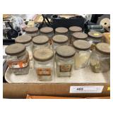 Vintage Hardware Jars