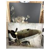 (2) Large Prints