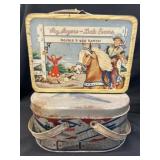 (2) Vintage Lunch Pails