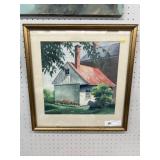 Framed Watercolor