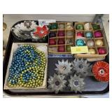 Mercury Glass and Vintage Ornaments