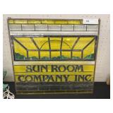 Stained Glass Sign