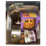 Storage Tins, Halloween and Christmas Decor
