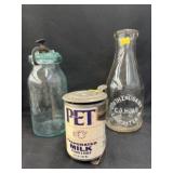 Milk Bottle, Storage Jar