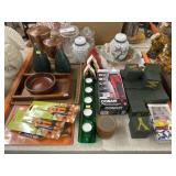 Candles, Pruners, Hair Clipper, Canisters