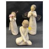 (3) Willow Tree Figurines