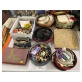 Sewing Supplies, Buttons, Vtg. Pencils w/ Box