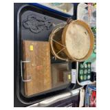 Miniature Drum, Address Book, Inkwell