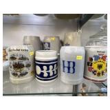 (7) German Beer Steins