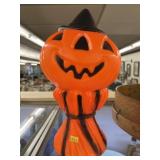 Blow Mold Lighted Jack O'Lantern
