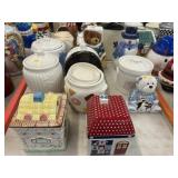 (10) Ceramic Cookie Jars