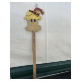 Homemade wooden Scarecrow Decoration