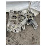 2 Aluminum Intake Manifolds