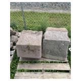 2 Sandstone Stones