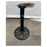 Cast Iron Bird Bath Stand