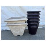 8 Flower Pots