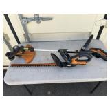 Worx String Trimmer & Hedge Trimmer