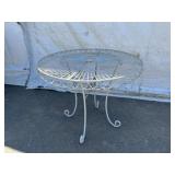 Painted Metal Table