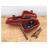 Chainsaw Case w/ Various Hand Tools