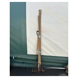 Pitch Forks, Stone Rakes, & Hoe