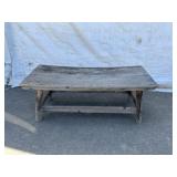 Small Vintage Wood Table