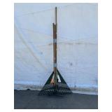 Leaf Rake, 2 Stone Rakes, & Garden Cultivator