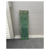Vintage Wooden Louvered Shutter