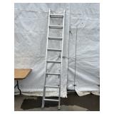 16Ft, Werner Aluminum Extension Ladder