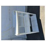 2 Plastic Utility Shelves