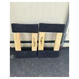 2 Haul-Master Wooden Moving Dollies