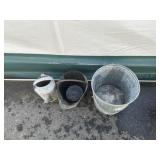 Galvanized Sprinkling Can & Other items