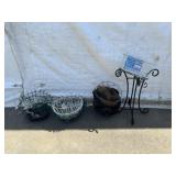 Various Hanging baskets Etc.