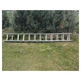 22 ft Aluminum Extension ladder