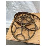 Vintage Metal Wheels