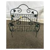Metal Magazine Rack