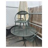 5 Piece Metal Patio Set