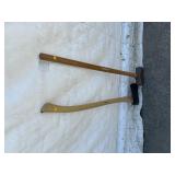 Sledge Hammer & Axe.