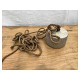 Cement Weight w/ Rope
