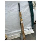 Shovel and Garden Stakes