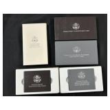 (5) Commemorative Silver Dollars