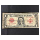 1923 $1 Red Seal Large Note