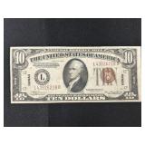1934 $10 Hawaii Note