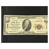 1929 $10 Dallastown (PA) National Bank Note, SN7