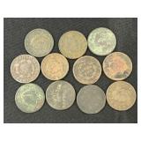 (11) Large Cents