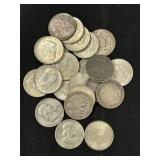 $12 in 90% Silver Halves