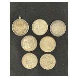 (7) Silver Dollars