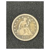 1875-S 20-Cent Piece