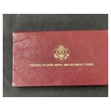 1988 Olympic $5 Gold and Silver Dollar Set